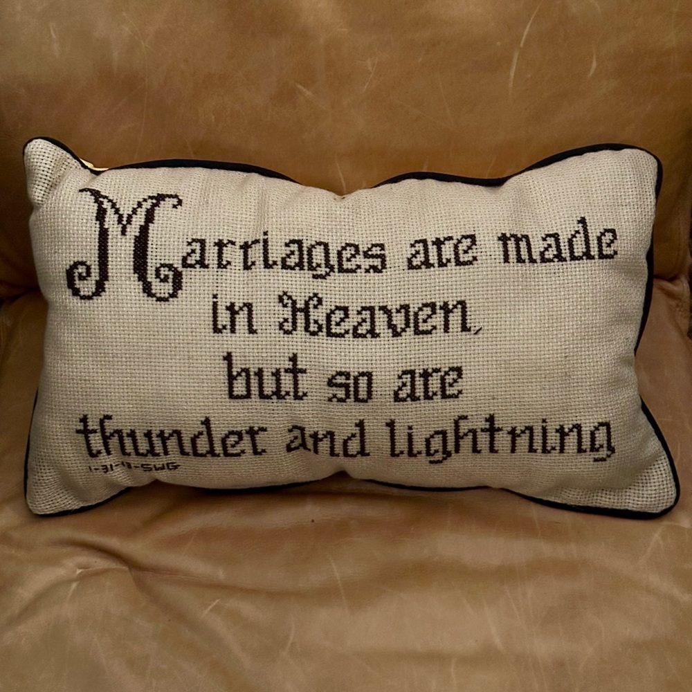 Accent Pillow • Handmade by my Grandmama